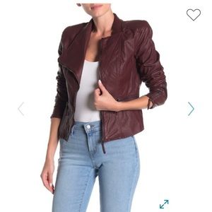 Blank NYC faux leather jacket